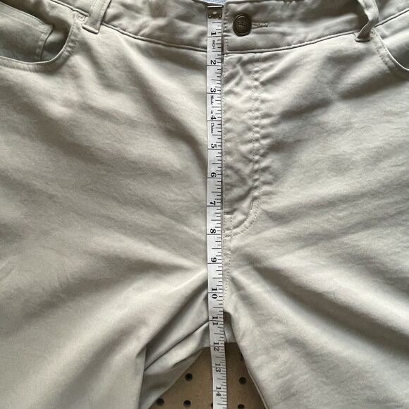Peter Millar Crown Men EB66 Performance 5-Pocket Chino Pants Golf Beige 40x32 - Picture 10 of 11